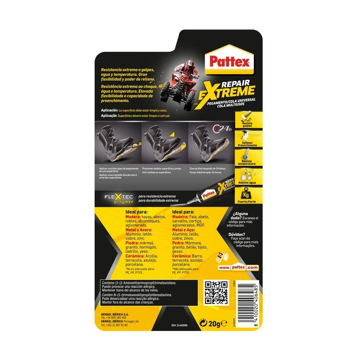 Cola Pattex Repair extreme 20 g